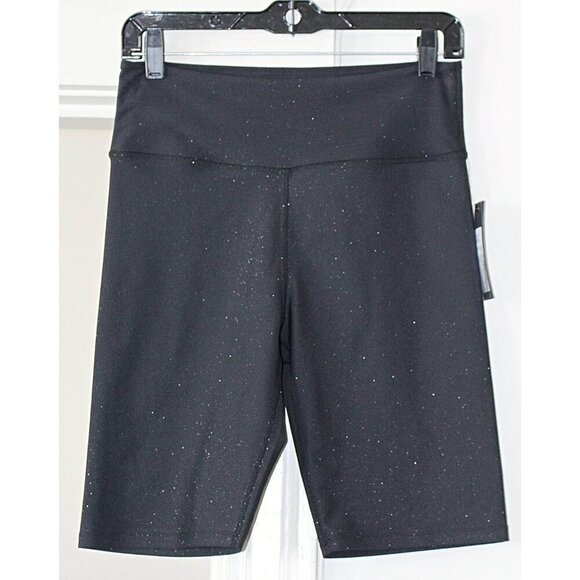 soulcycle Pants - New w/Tags - Soul by Soulcycle Glitter Bike Shorts in Black, Med